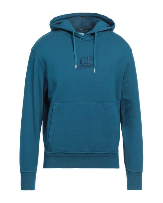 C P Company Blue Sky Sweatshirt Cotton for men