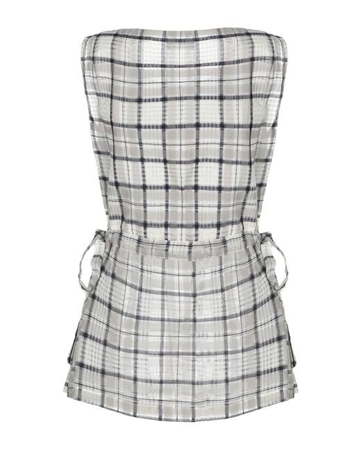 Top Roberto Collina en coloris Gray