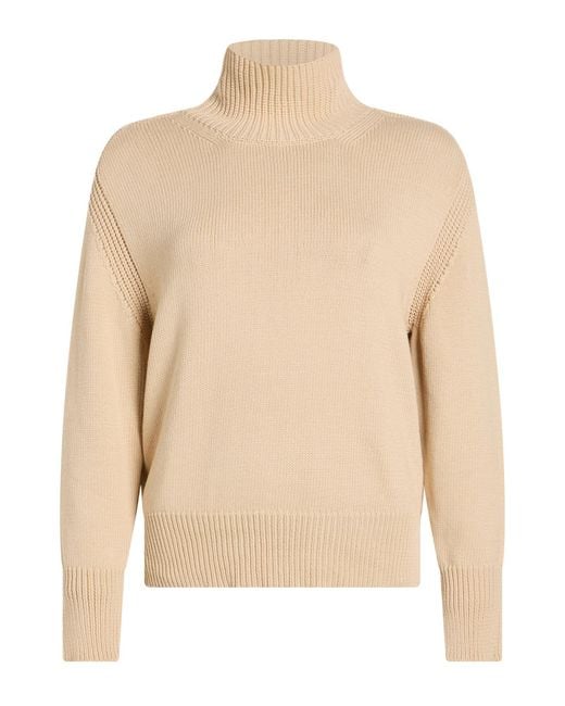 Alpha Studio Natural Rollkragenpullover