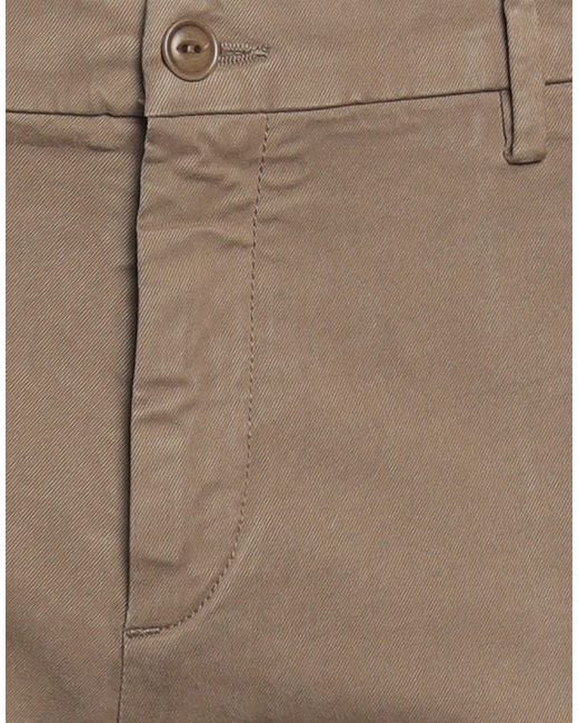 Mp Massimo Piombo Natural Trouser for men