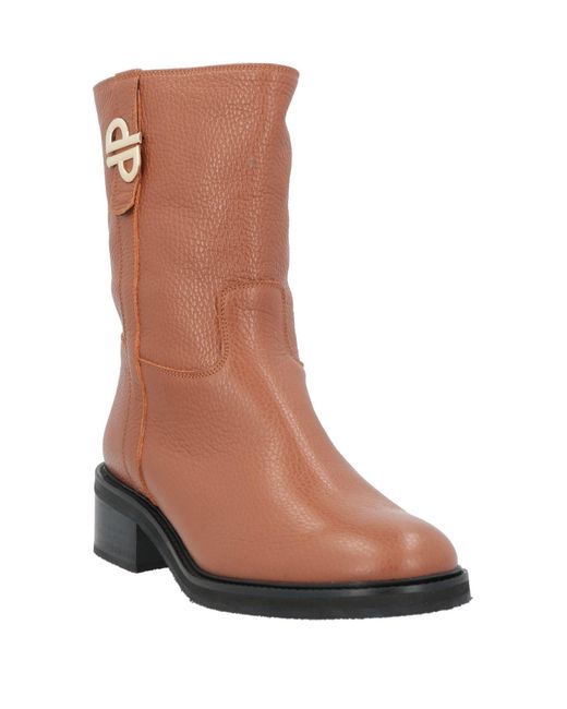 Pollini Brown Ankle Boots