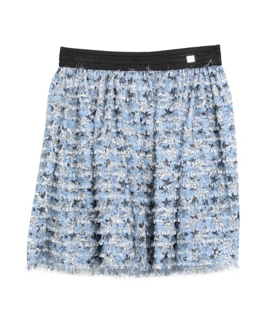 Class Roberto Cavalli Blue Mini Skirt