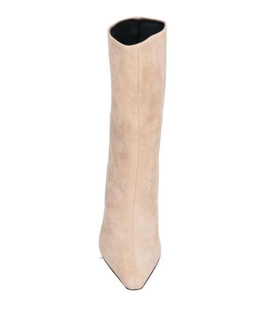Pollini White Ankle Boots