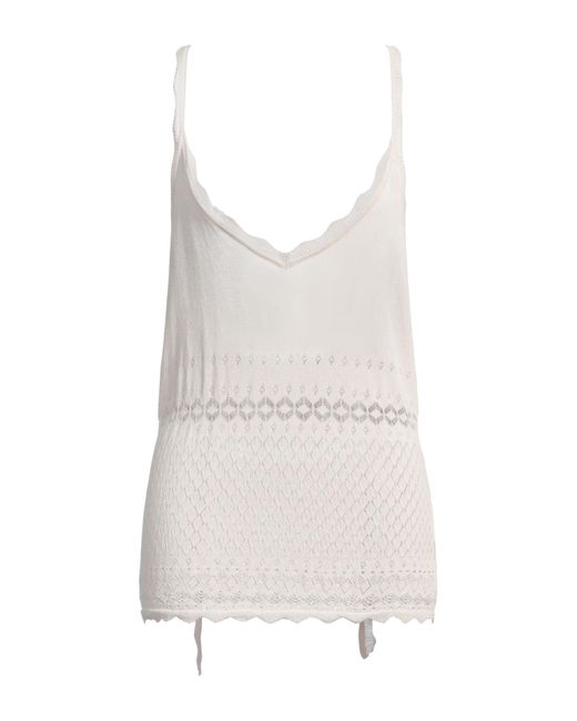 Akep White Top Viscose, Polyester