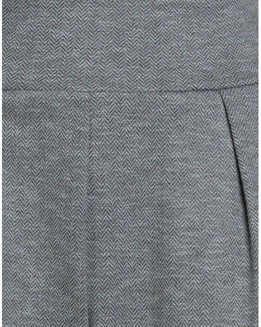 Niu Gray Pants Cotton, Polyester, Viscose, Elastane, Modal