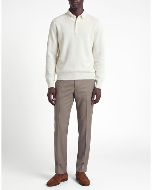 Pullover di Agnona in White da Uomo