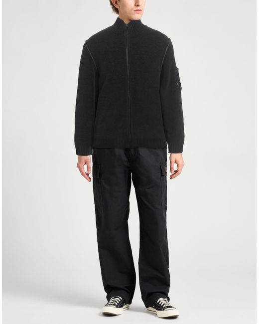 C P Company Black Cardigan Cotton for men