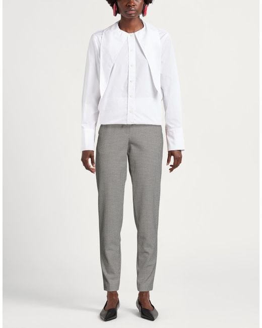 Gerard Darel Gray Pants Polyester, Viscose, Elastane