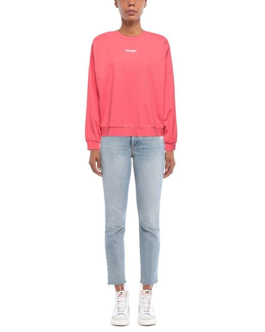 pink wrangler sweatshirt