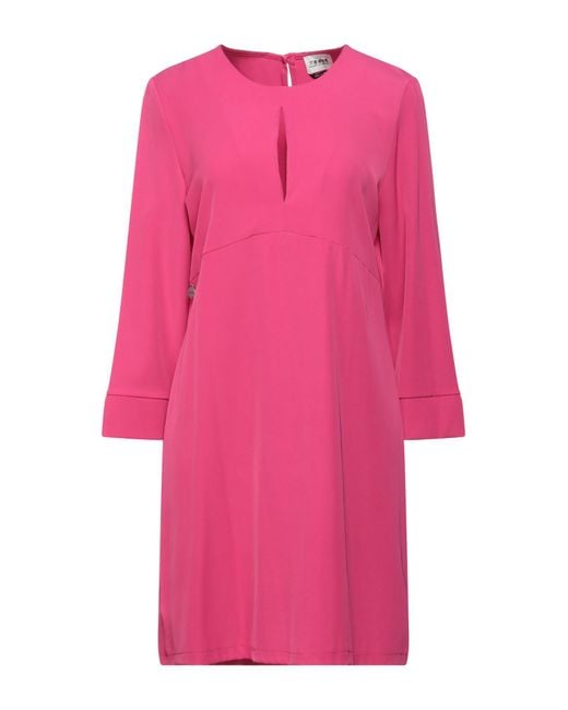 Berna Pink Mini Dress