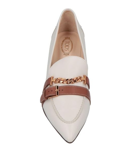 Tod's Pink Loafers