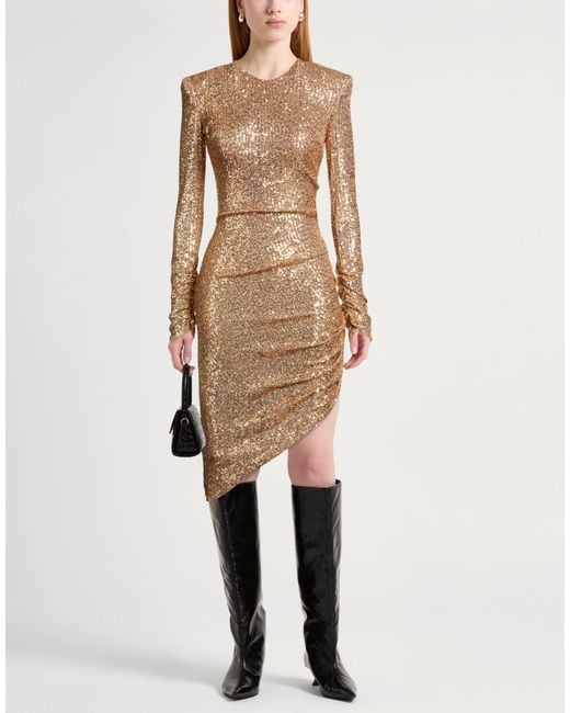 Elisabetta Franchi Natural Midi Dress