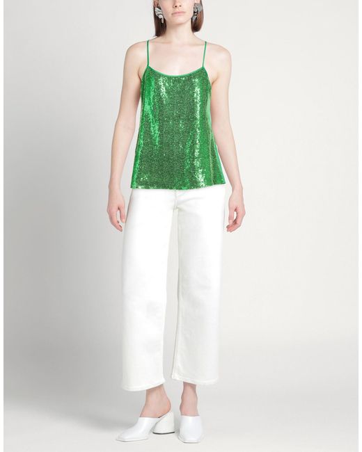 Camilla Green Top Polyester, Elastane