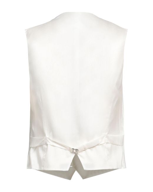Gilet de costume Giorgio Armani pour homme en coloris White