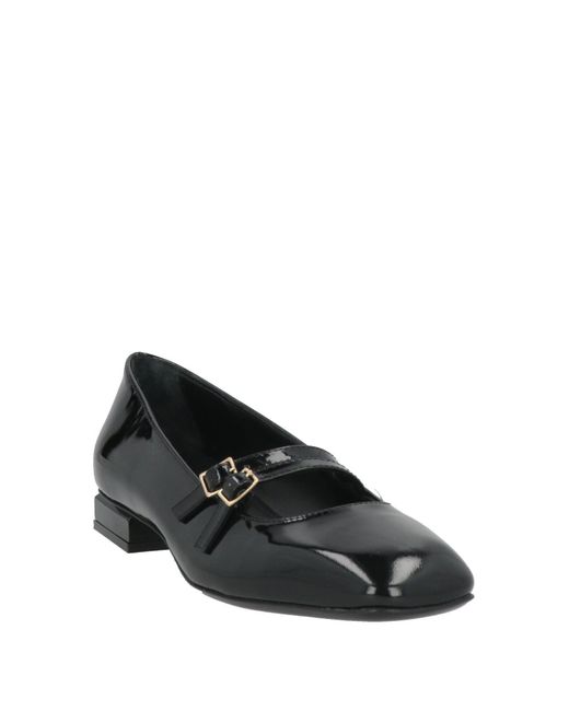 Agl Attilio Giusti Leombruni Black Ballet Flats Leather