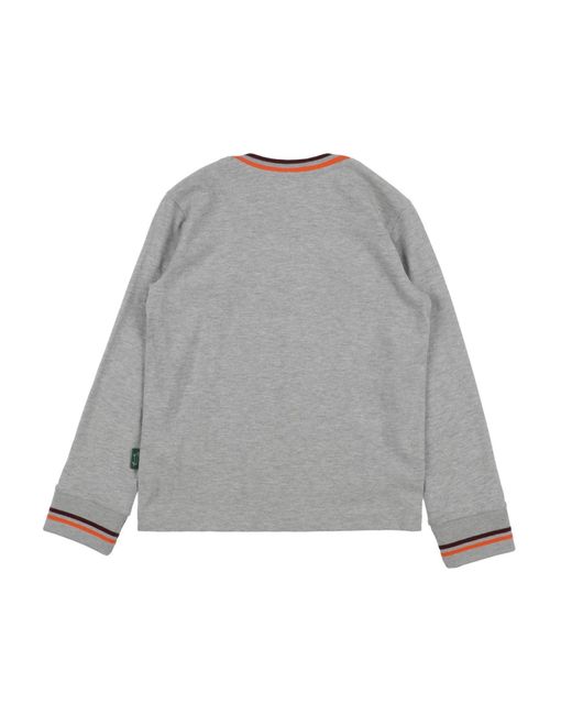 Harmont & Blaine Gray T-Shirt Cotton, Polyester for men