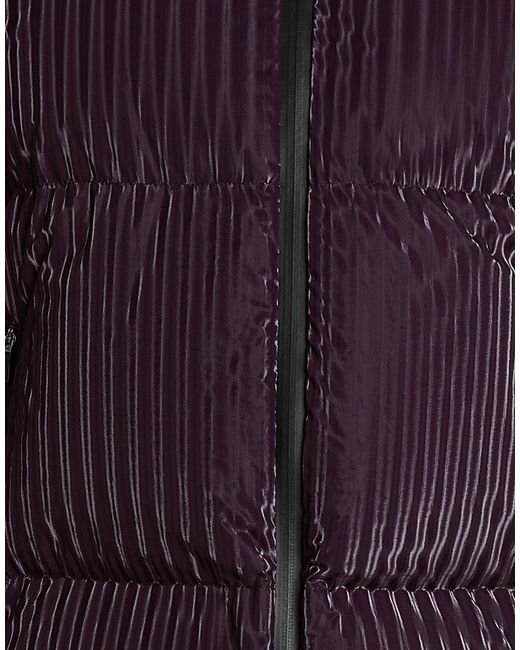 Herno Purple Plum Puffer Polyamide, Polyurethane