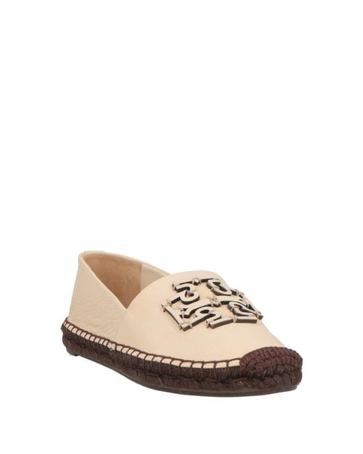 Tory Burch Brown Espadrilles Leather