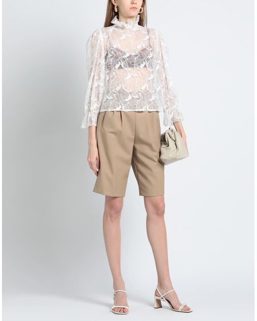 MSGM White Top Polyamide, Viscose, Cotton