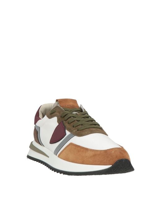 Philippe Model White Trainers for men