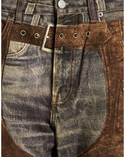 Acne Brown Trouser for men