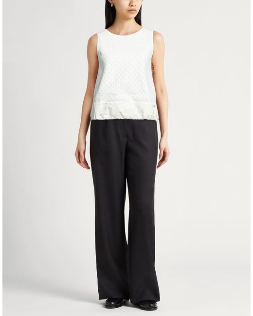 Herno White Top Cotton, Polyester