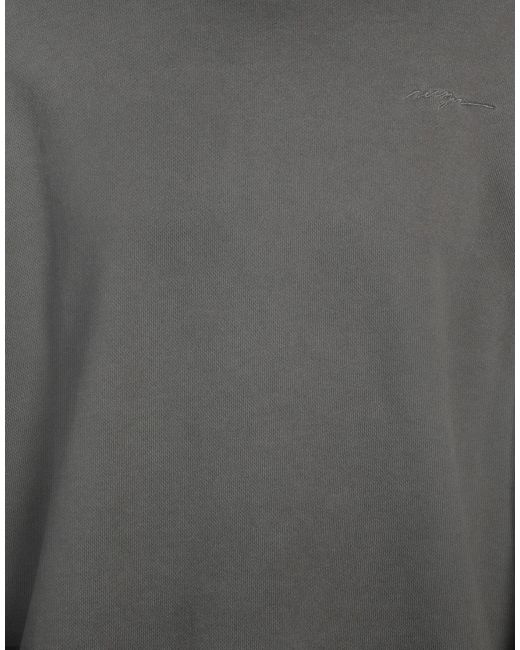 MSGM Gray Sweatshirt Cotton for men