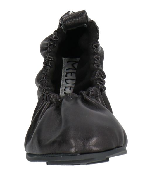 MEDEA Black Ballet Flats