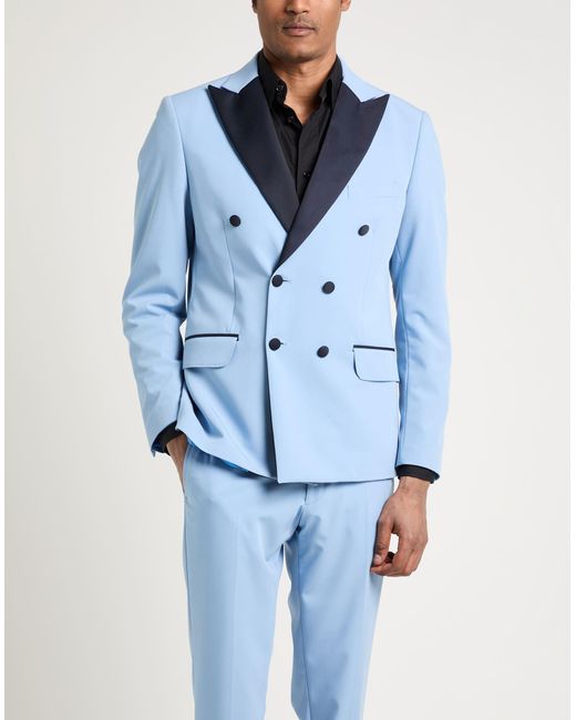 Takeshy Kurosawa Blue Suit for men