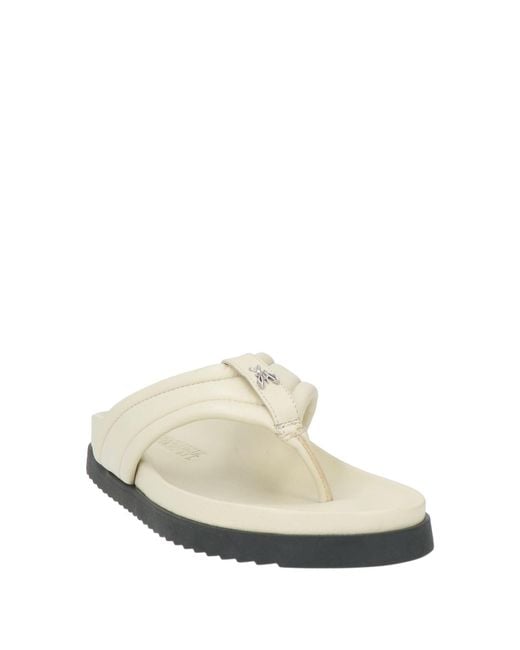 Patrizia Pepe White Thong Sandal