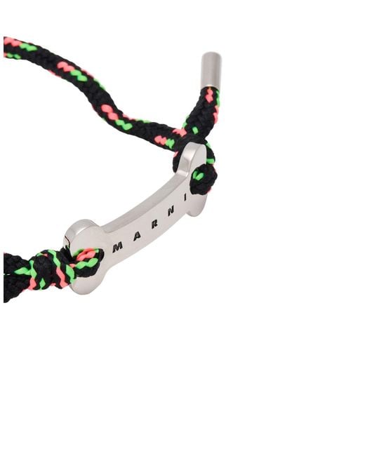 Marni Blue Bracelet Textile Fibers for men