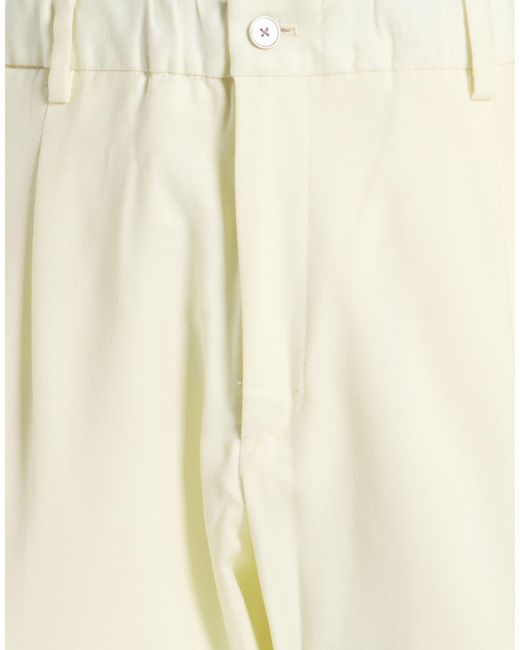 Briglia 1949 White Pants Virgin Wool, Elastane for men