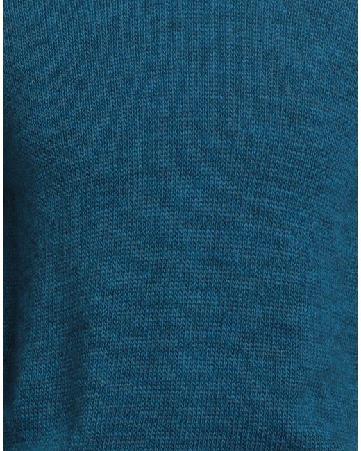 Messagerie Blue Patrizio Piscaglia Turtleneck Baby Alpaca Wool, Polyamide, Wool for men