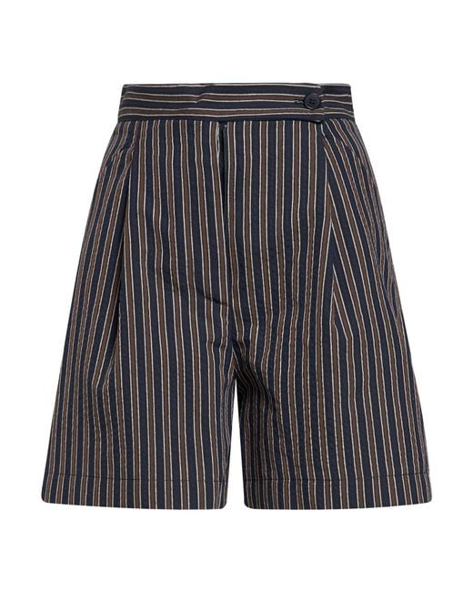 Compagnia Italiana Gray Shorts & Bermuda Shorts Cotton, Polyester, Polyamide