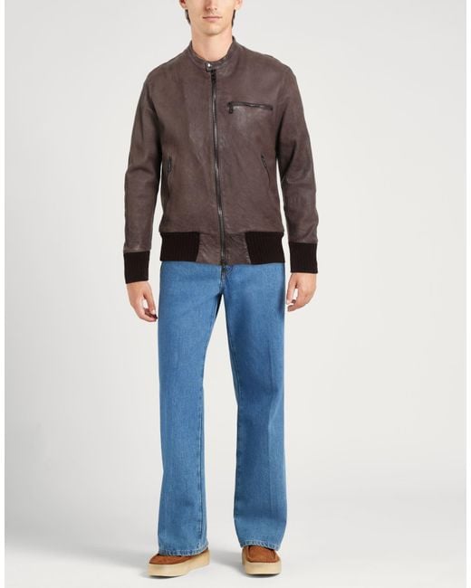 Giorgio Brato Brown Jacket for men