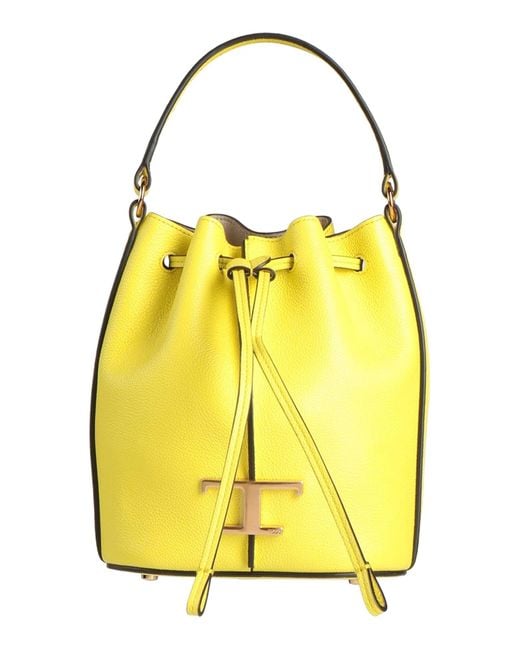 Tod's Yellow Handbag
