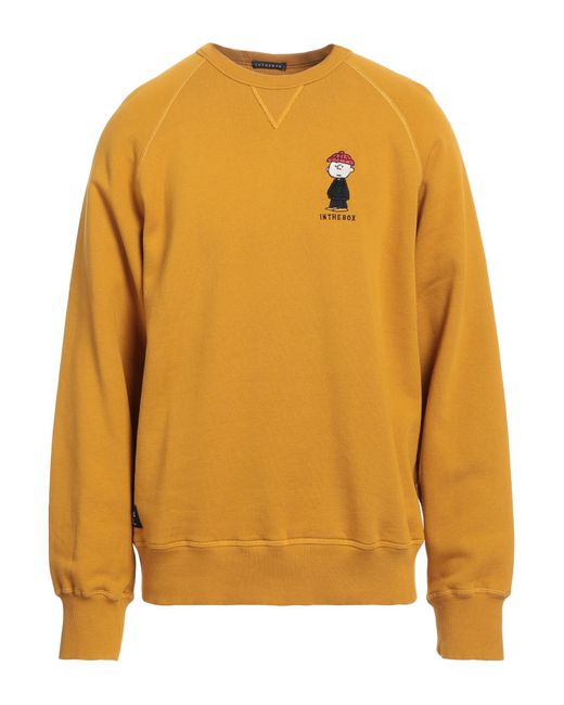 In The Box Yellow Sweatshirt for men