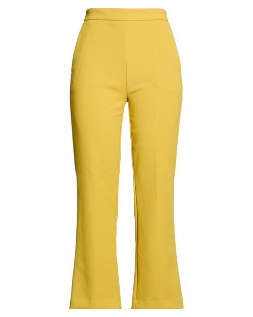 Elisabetta Franchi Yellow Pants