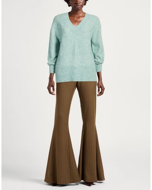 Kangra Green Sky Sweater Cotton, Alpaca Wool, Polyamide, Wool, Elastane
