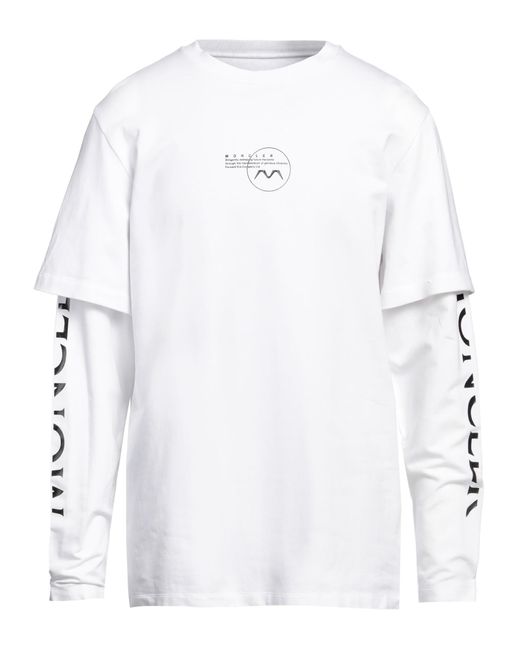 Moncler White T-shirt for men