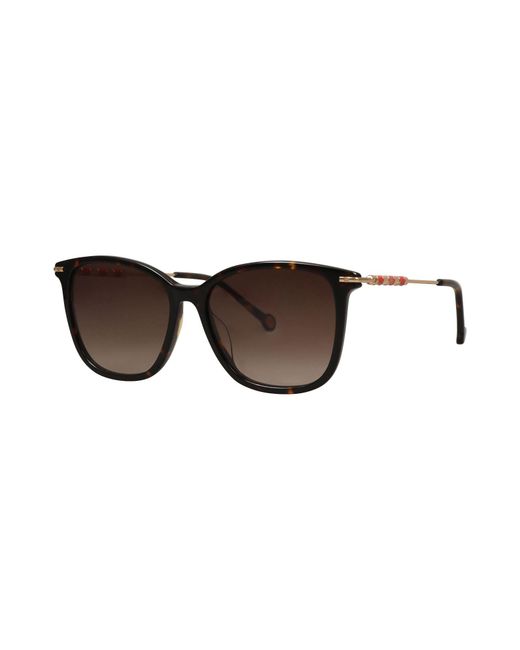 Carolina Herrera Brown Sunglasses
