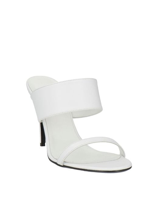 Dondup White Sandals