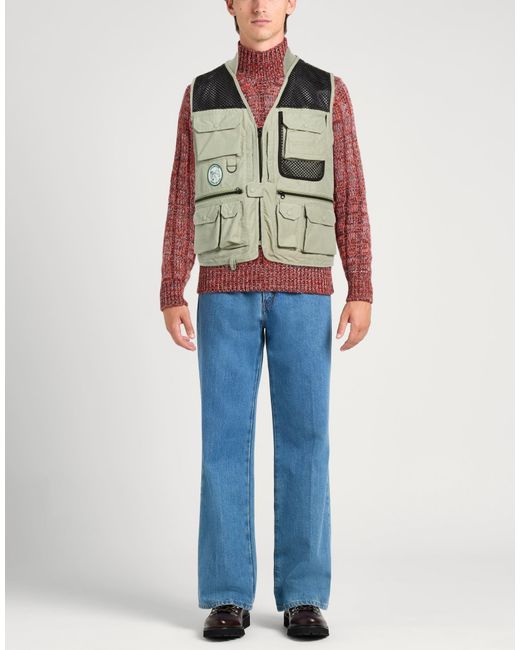 Woolrich Green Gilet for men