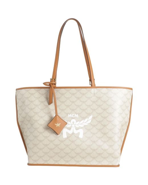 MCM White Shoulder Bag