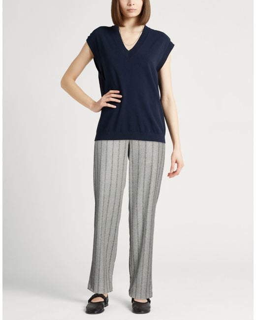 Lardini Gray Light Pants Viscose, Wool, Polyamide, Acrylic, Elastane
