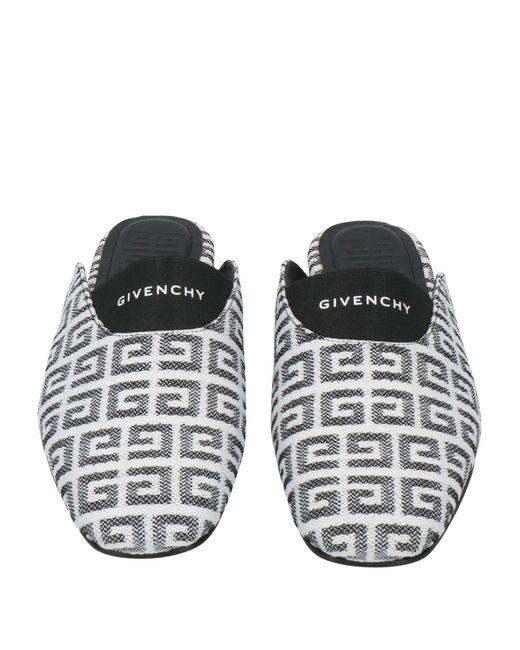 Givenchy White Mules & Clogs