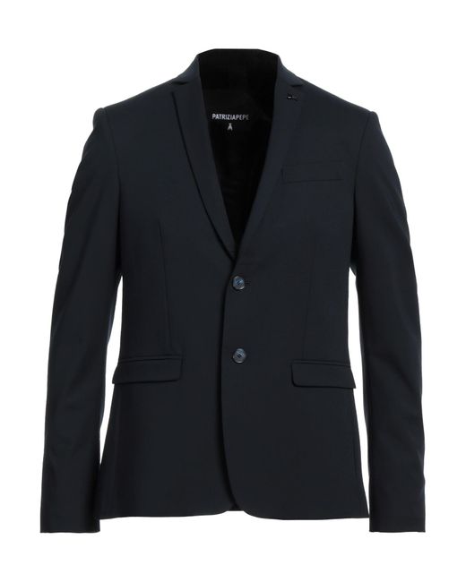 Patrizia Pepe Blue Blazer for men