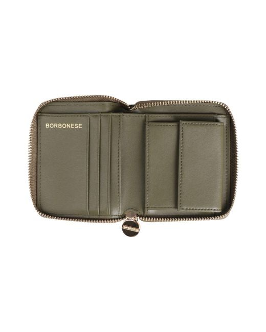 Borbonese Green Wallets