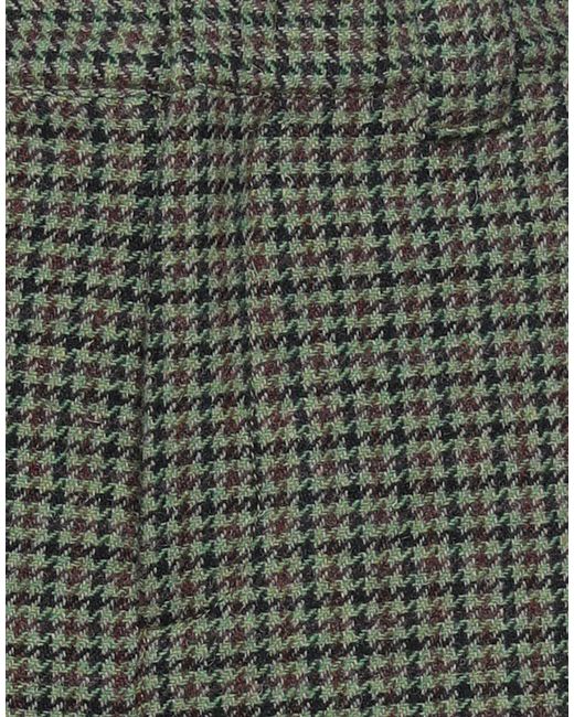 MSGM Green Cropped Trousers for men