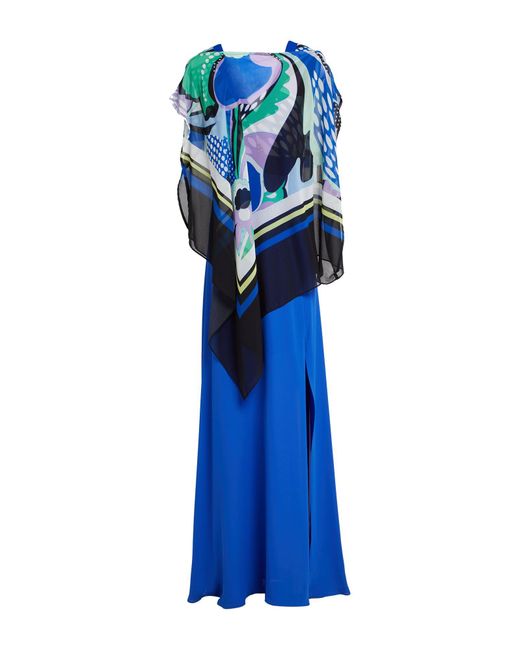 Camilla Blue Maxi Dress